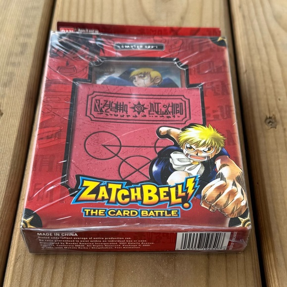 Zatch Bell The Card Battle Sealed Starter Set 1 - Picture 2 of 14